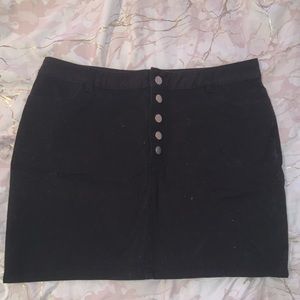 Black Mini Skirt